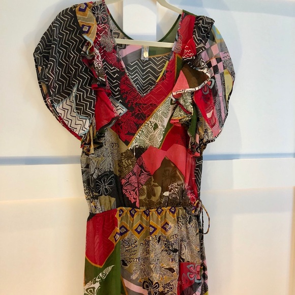 Anthropologie Coverup XS - EUC 100% Silk - Picture 3 of 8